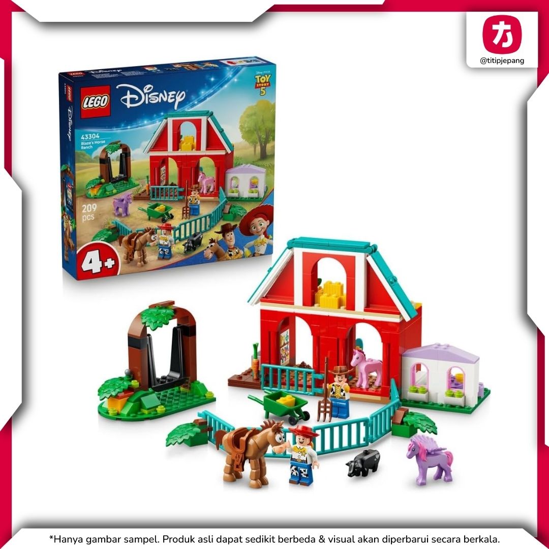 LEGO Toy Story 5 Blaze Horse Ranch 43304 Set Disney Pixar