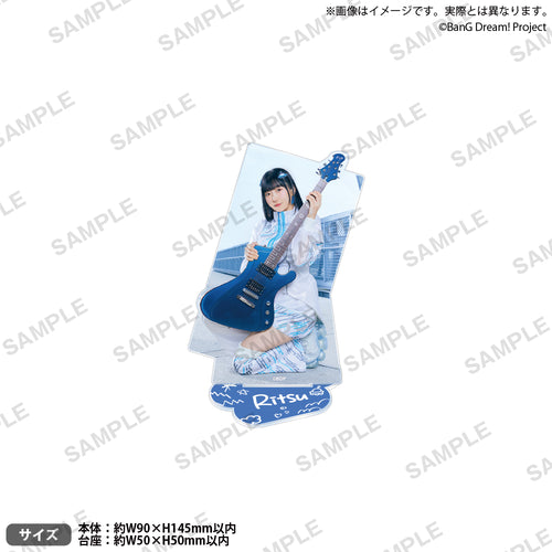 Mugen Dai Myu-type's Journey to Conquer All 47 Prefectures "Super Position" Acrylic Stand: Ritsu Minetsuki Mugen Dai Myu-type's Journey to Conquer All 47 Prefectures "Super Position" Acrylic Stand: Ritsu Minetsuki