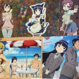 Set of 9 - Animanga Clear File
