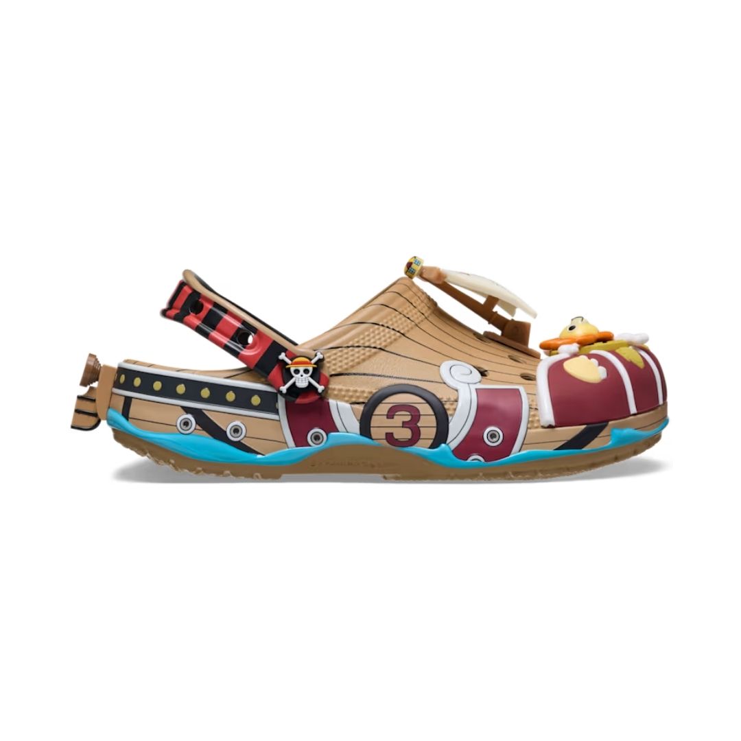 Sandal Crocs ONE PIECE Thousand Sunny Classic Clog Dewasa untuk Petualangan