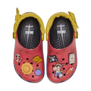 Sandal Crocs ONE PIECE Luffy Kids 18-21cm, Ringan dan Nyaman Dipakai