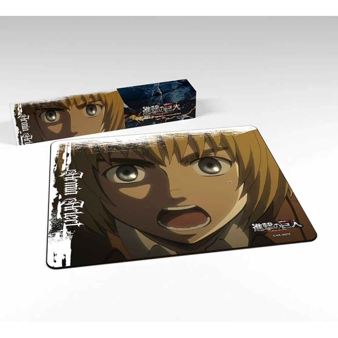 Mousepad Gaming Baby Faze Attack on Titan Mikasa Armin Erwin