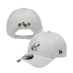 Topi Snoopy 9FORTY PEANUTS Paskah Woodstock Ivory Ukuran 56.8-60.6cm Unisex Topi Snoopy 9FORTY PEANUTS Paskah Woodstock Ivory Ukuran 56.8-60.6cm Unisex