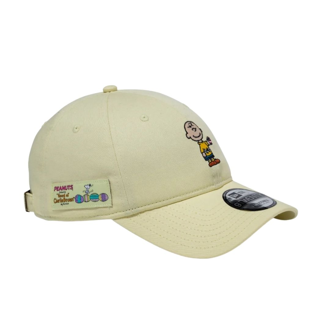 Topi Snoopy 9TWENTY PEANUTS Paskah Charlie Brown Powder Yellow Unisex Kasual Topi Snoopy 9TWENTY PEANUTS Paskah Charlie Brown Powder Yellow Unisex Kasual