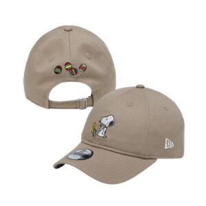 Topi Snoopy Kids 9TWENTY PEANUTS Paskah Woodstock Ash Brown 52-55.8cm Unisex Topi Snoopy Kids 9TWENTY PEANUTS Paskah Woodstock Ash Brown 52-55.8cm Unisex