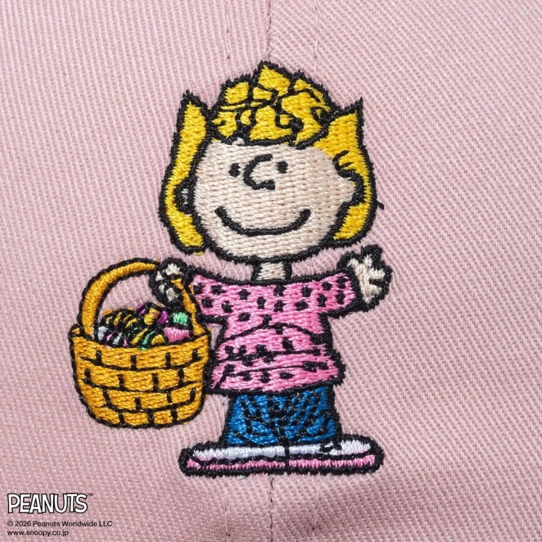 Topi Snoopy 9TWENTY PEANUTS Bertema Paskah Sally Brown Pink Beige Unisex Topi Snoopy 9TWENTY PEANUTS Bertema Paskah Sally Brown Pink Beige Unisex