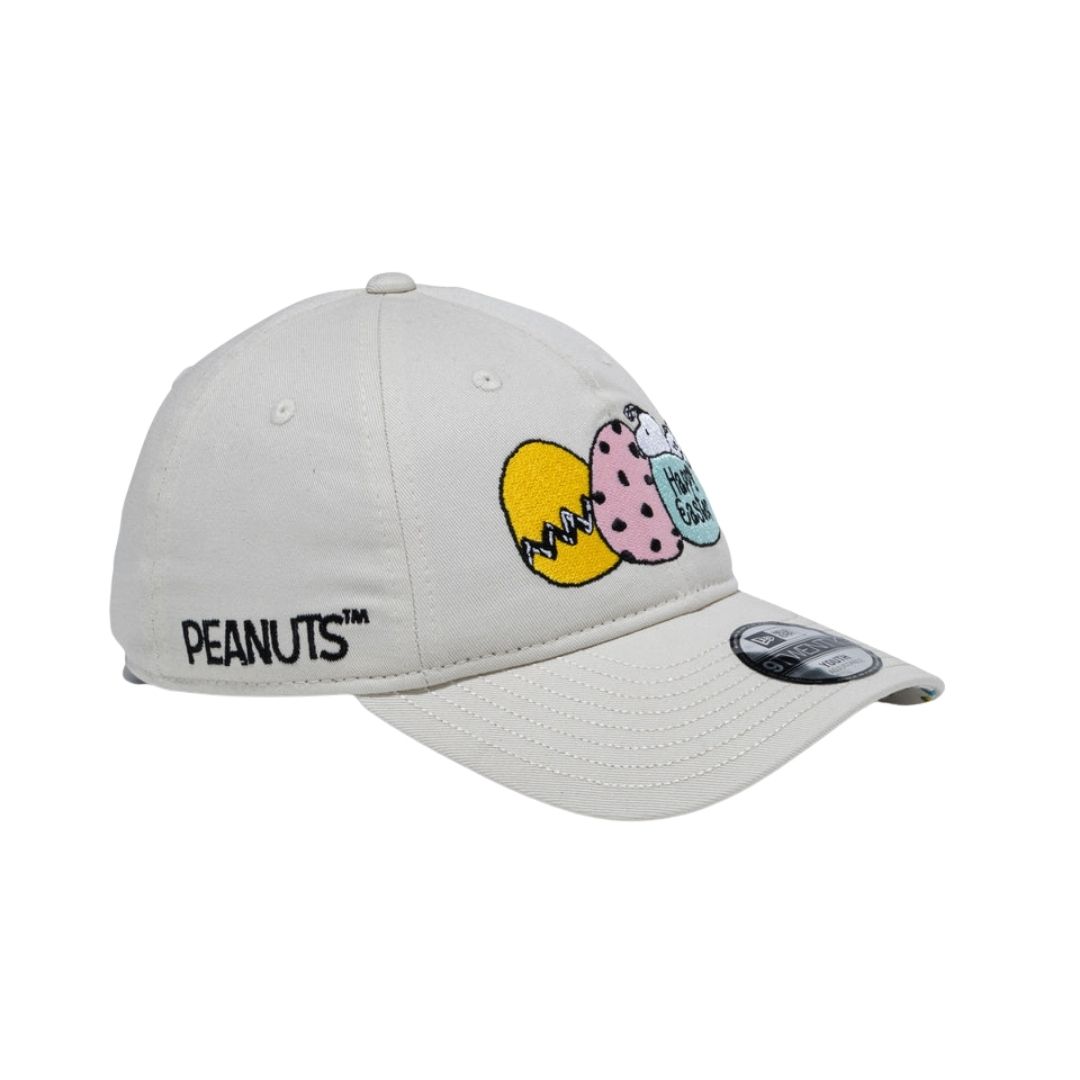 Topi Snoopy Kids 9TWENTY PEANUTS Paskah Ivory Ukuran 52-55.8cm Anak Topi Snoopy Kids 9TWENTY PEANUTS Paskah Ivory Ukuran 52-55.8cm Anak