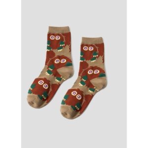 Kaos Kaki Yu-Gi-Oh! Duel Monsters Goomba Multiplication Mid-Calf Motif Unik