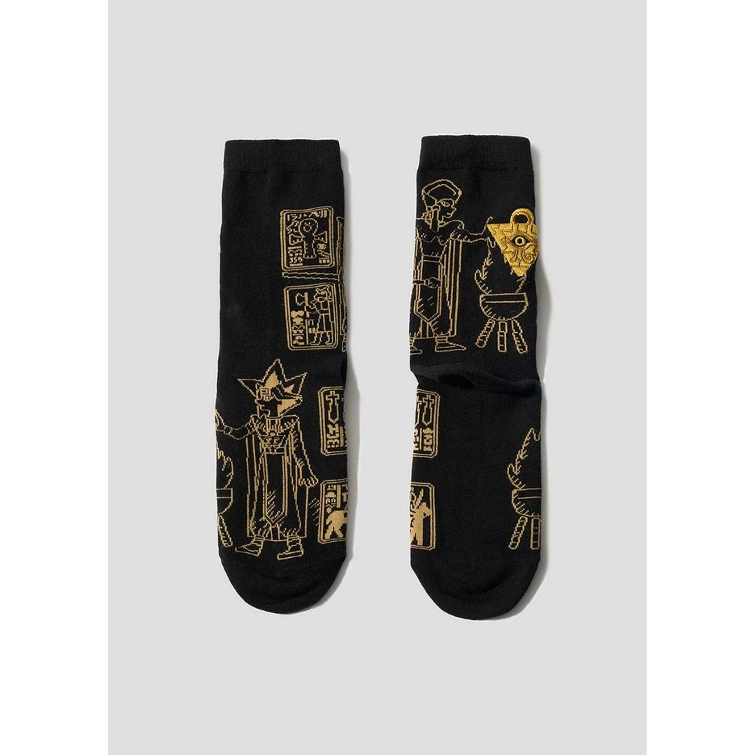 Kaos Kaki Yu-Gi-Oh! Duel Monsters The Lost King's Memory Tablet Mid-Calf Kaos Kaki Yu-Gi-Oh! Duel Monsters The Lost King's Memory Tablet Mid-Calf