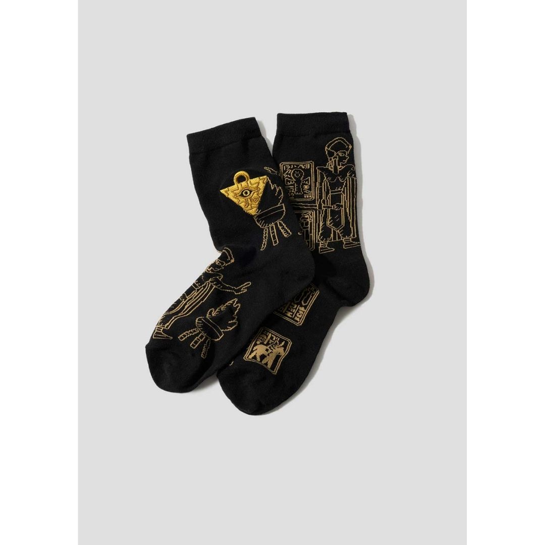 Kaos Kaki Yu-Gi-Oh! Duel Monsters The Lost King's Memory Tablet Mid-Calf