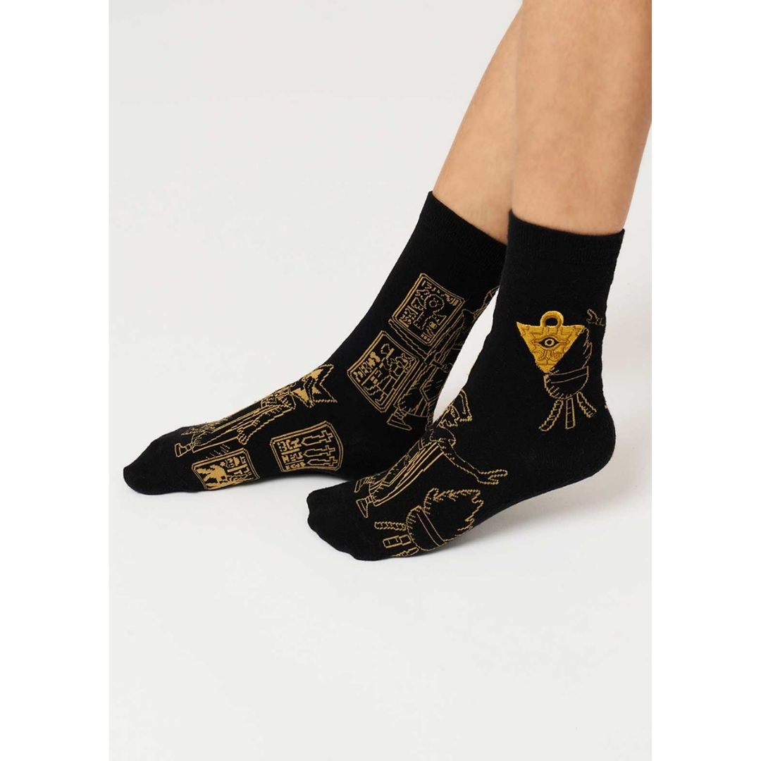 Kaos Kaki Yu-Gi-Oh! Duel Monsters The Lost King's Memory Tablet Mid-Calf