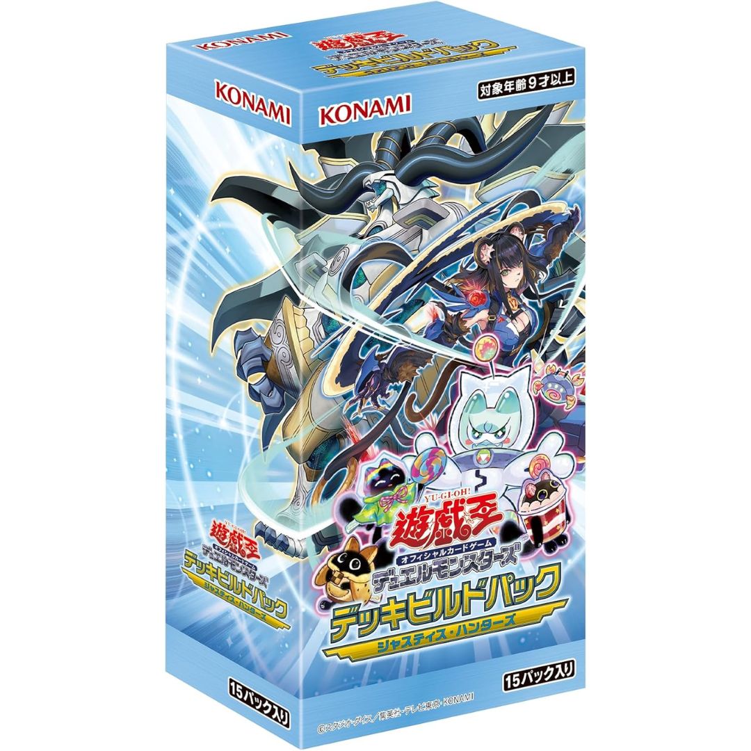  Kartu Yugioh Official Card Game Duel Monsters Deck-Build Pack Justice Hunters (TCG Yu-Gi-Oh!) 