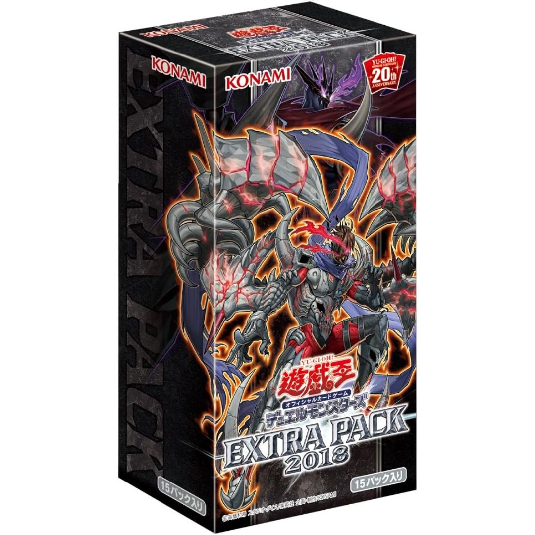 Kartu Yugioh Official Card Game Duel Monsters Extra Pack 2018 (TCG Yu-Gi-Oh!)