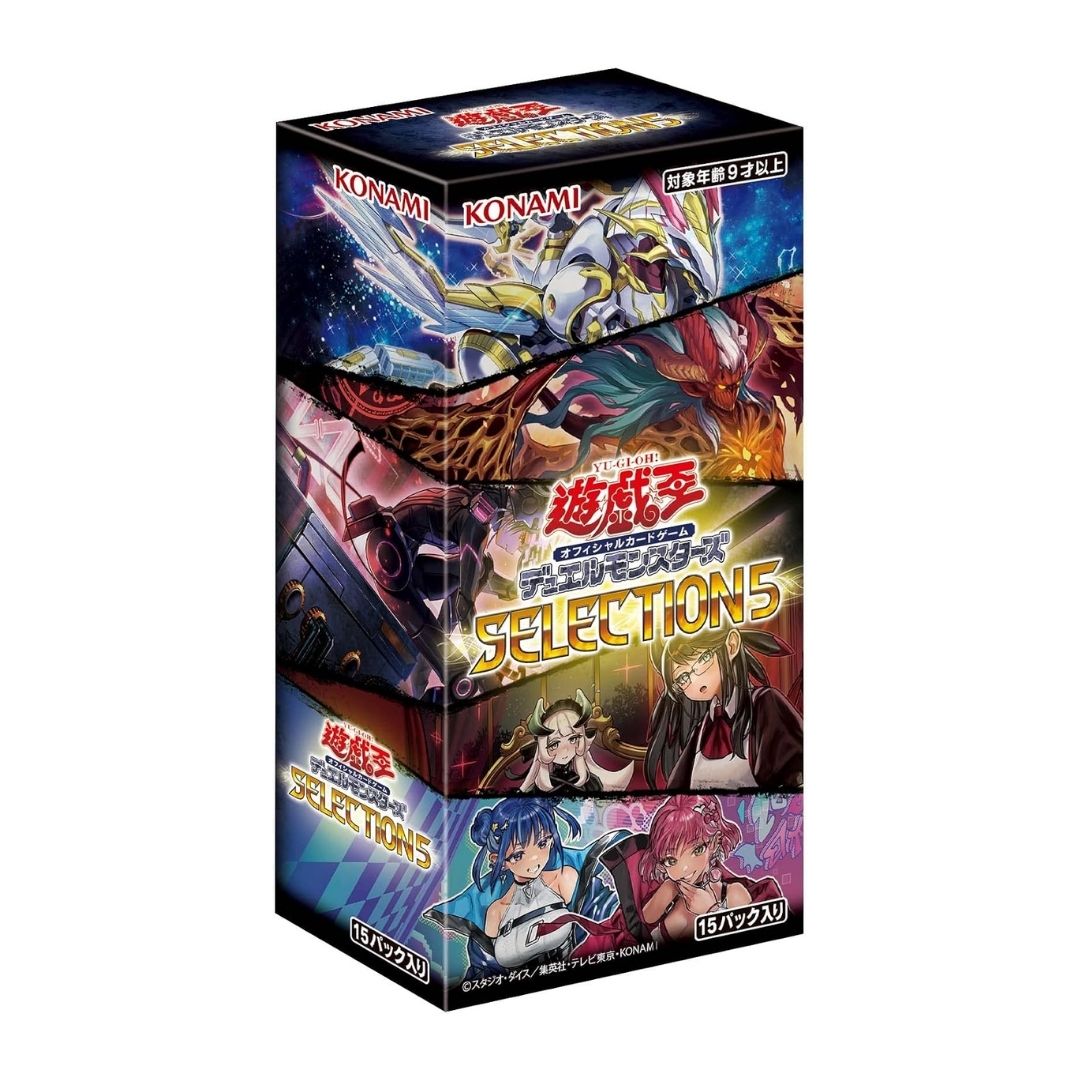 Kartu Yu-Gi-Oh Selection Pack Selection 5 Konami 100 Tipe Kartu