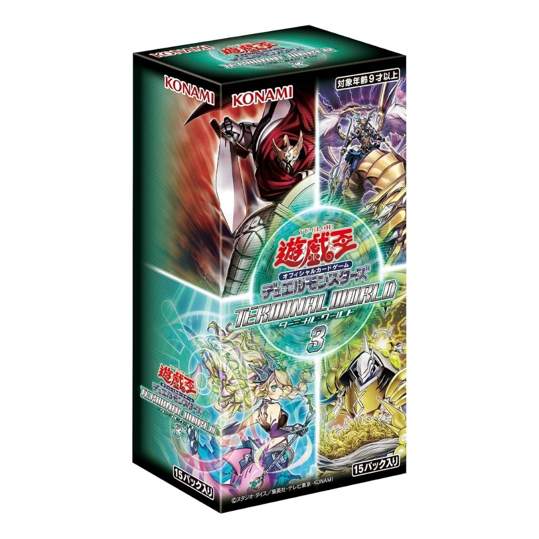 Kartu Yu-Gi-Oh Terminal World 3 Selection Pack Konami 84 Tipe Kartu