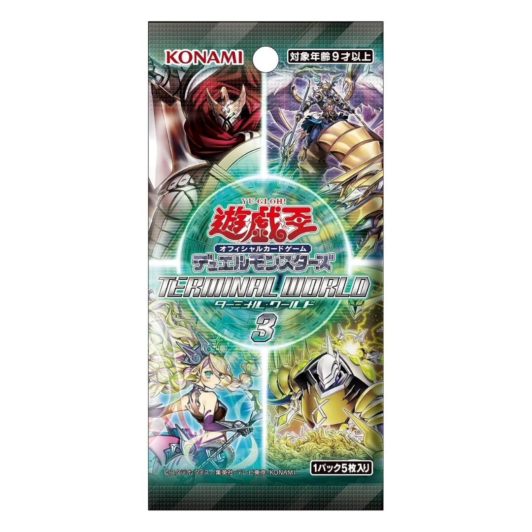 Kartu Yu-Gi-Oh Terminal World 3 Selection Pack Konami 84 Tipe Kartu