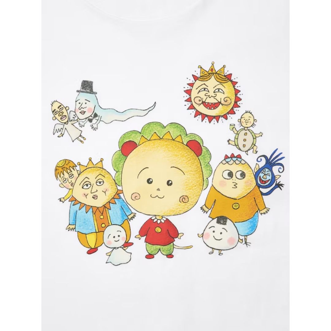 Kaos Uniqlo Coji-Coji White Manga UT Shueisha 100th Anniversary Kaos Uniqlo Coji-Coji White Manga UT Shueisha 100th Anniversary
