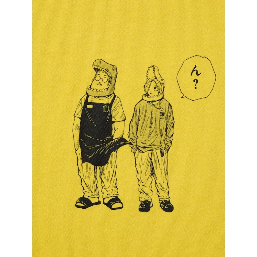 Kaos Uniqlo Sakamoto Days Yellow Manga UT Shueisha Edition