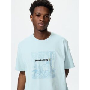 Kaos Uniqlo One Piece Grand Line Blue Manga UT Edition Kaos Uniqlo One Piece Grand Line Blue Manga UT Edition