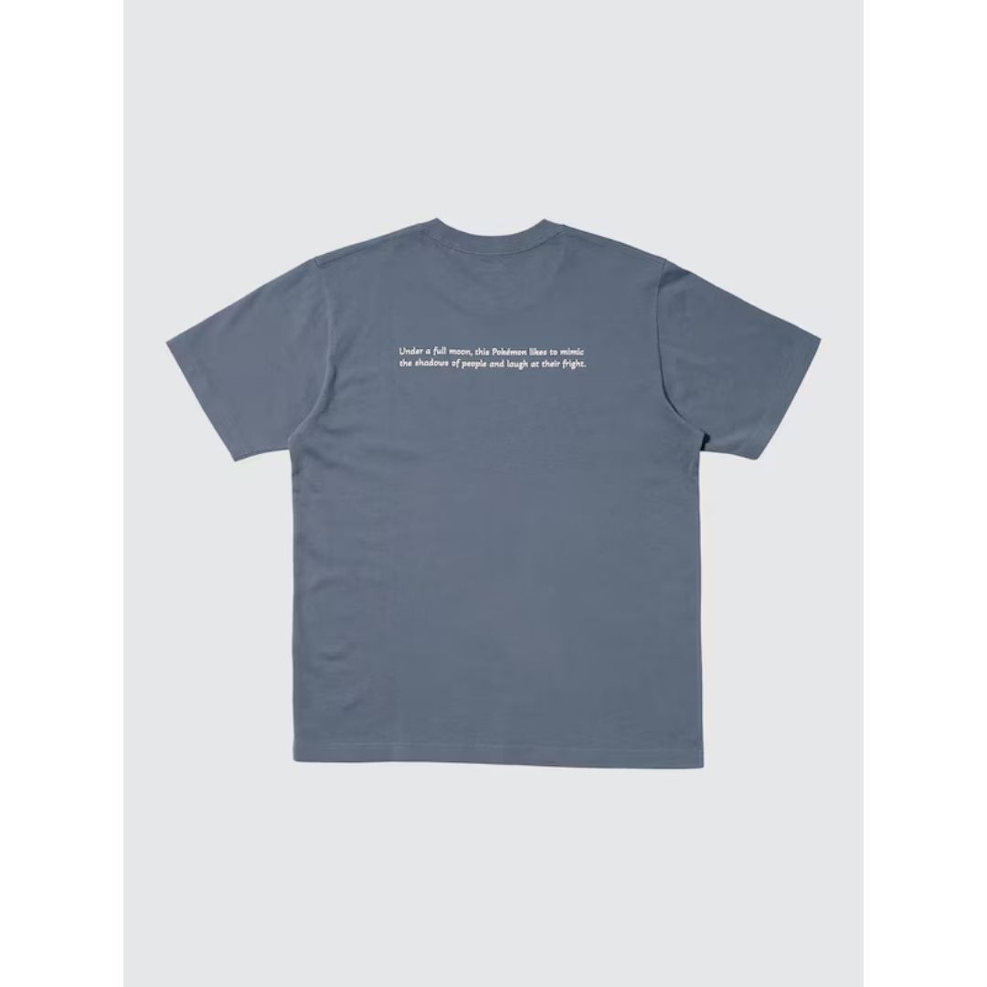 Kaos Uniqlo Pokemon Gengar Gray UT 30th Anniversary Edition Kaos Uniqlo Pokemon Gengar Gray UT 30th Anniversary Edition