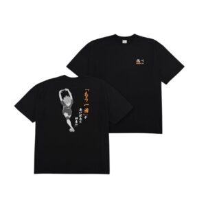 Kaos Haikyu Karasuno Shoyo Hinata dengan Quote Karakter