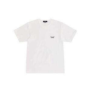 COMME des GARCONS HOMME Cotton Tee White T-Shirt Jersey Garment Print COMME des GARCONS HOMME Cotton Tee White T-Shirt Jersey Garment Print