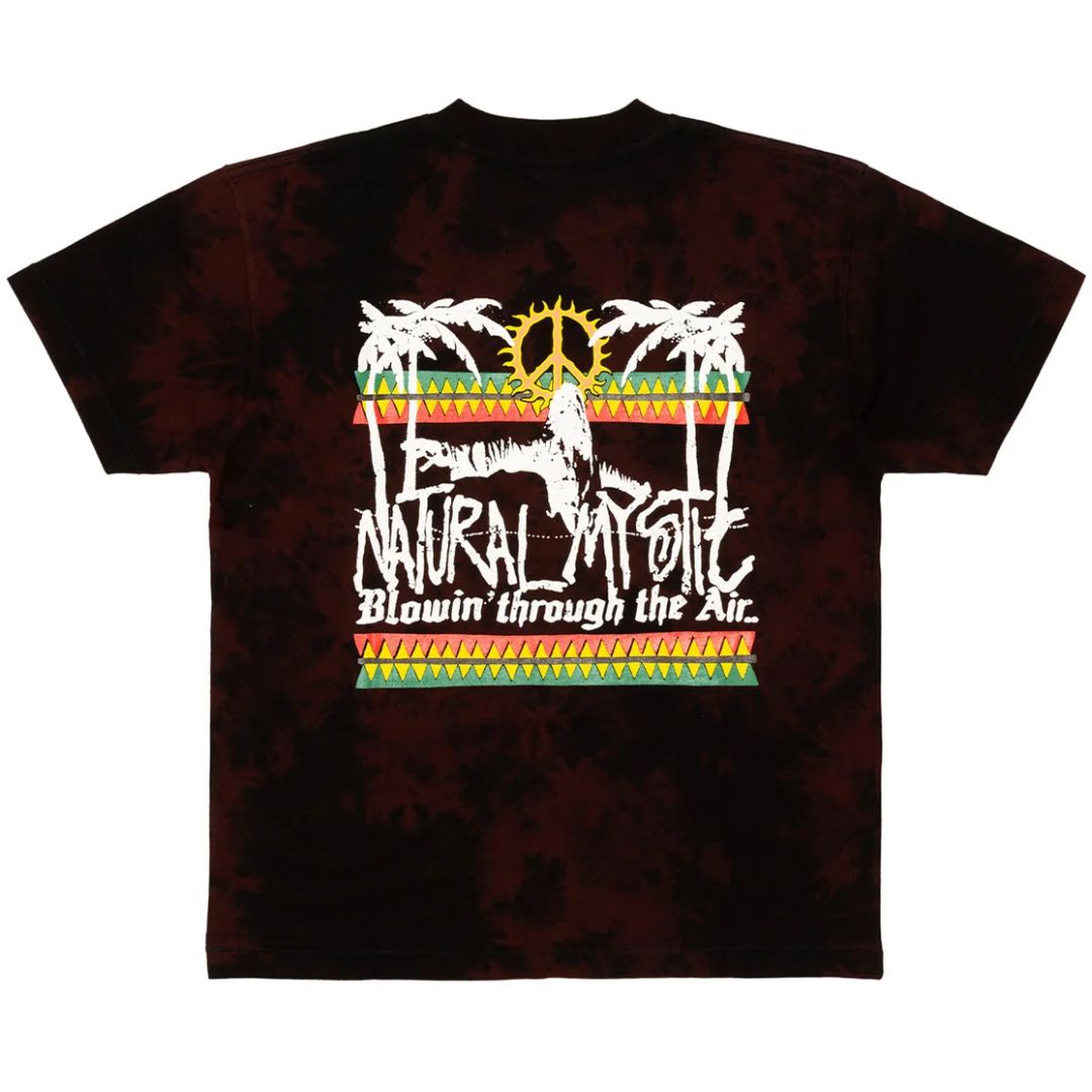 DEVA STATES Mystic T-Shirt Bleached Black Casual Tee Size S-XXL Collection DEVA STATES Mystic T-Shirt Bleached Black Casual Tee Size S-XXL Collection