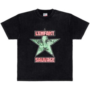 DEVA STATES Sauvage T-Shirt Washed Black Casual Tee Size S-XXL Collection