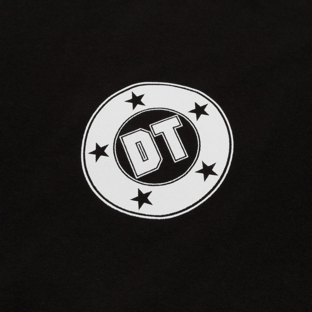 DENIM TEARS Detective Tee Black T-Shirt Casual Collection Streetwear 2025