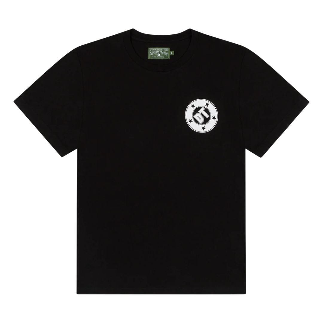 DENIM TEARS Detective Tee Black T-Shirt Casual Collection Streetwear 2025
