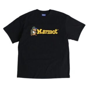 BETTER X MARMOT Mammoth Marty Tee Black T-Shirt Casual Style Collection