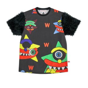 DSM X WALTER VAN BEIRENDONCK Wild Tee Black T-Shirt Designer Collection
