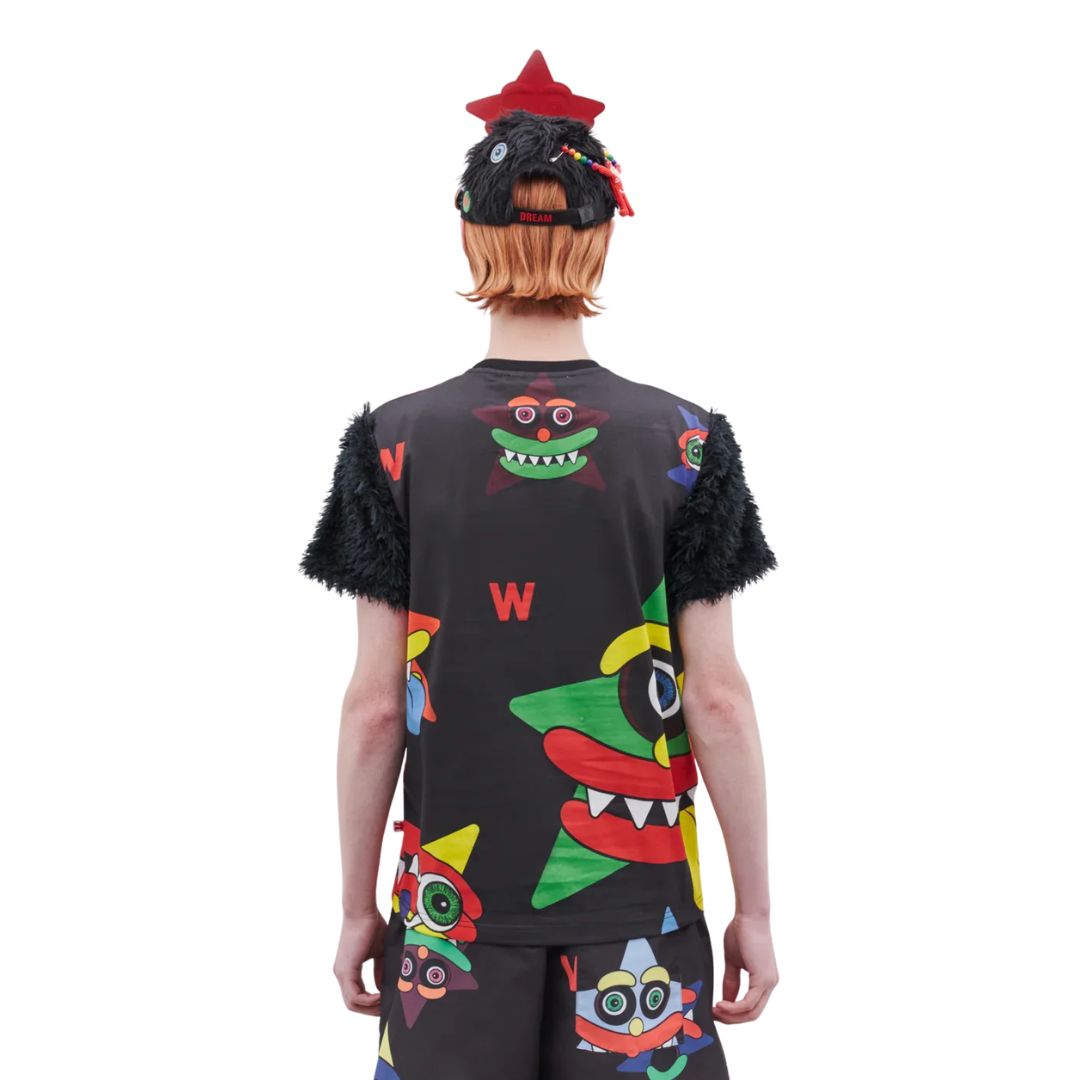 DSM X WALTER VAN BEIRENDONCK Wild Tee Black T-Shirt Designer Collection