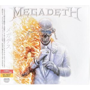 Megadeth CD Edisi Terbatas Jepang dengan Bonus Poster B2 untuk Koleksi