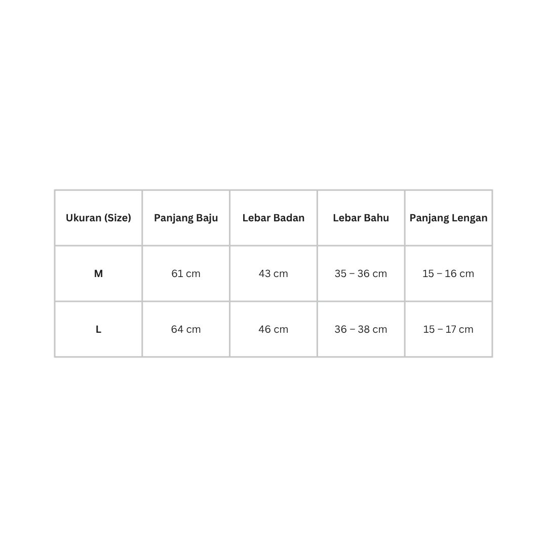  Table Size 