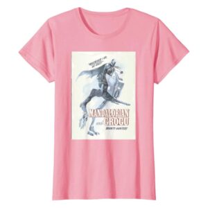 Mandalorian Grogu Pink Poster T-Shirt Women Star Wars Graphic Tee Casual Mandalorian Grogu Pink Poster T-Shirt Women Star Wars Graphic Tee Casual
