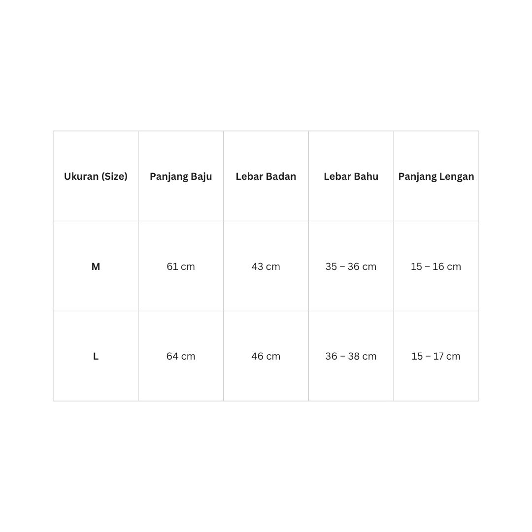 Table Size