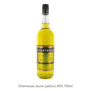 Chartreuse Jaune Yellow 40% 700ml Liqueur Herbal Prancis (HC) Chartreuse Jaune Yellow 40% 700ml Liqueur Herbal Prancis (HC)