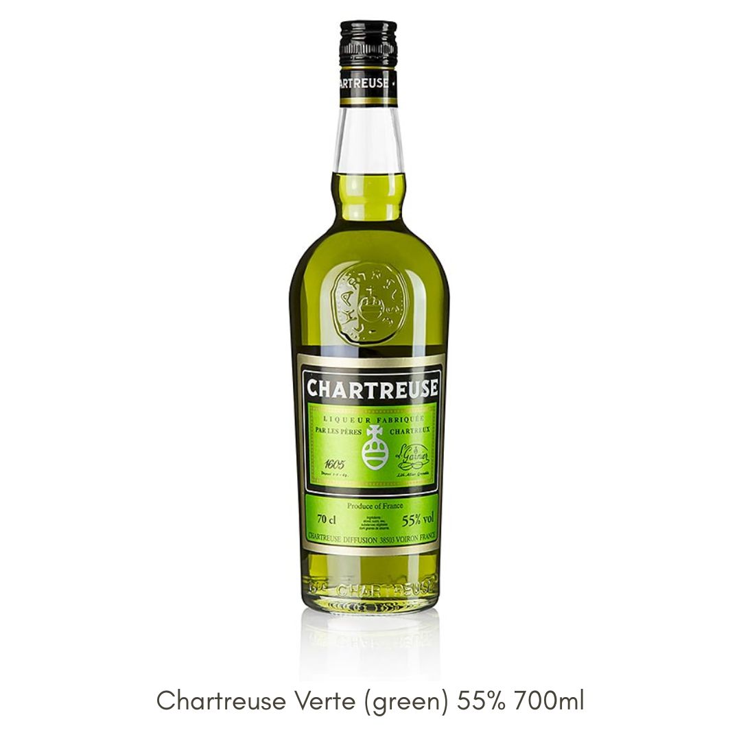 Chartreuse Verte Green 55 700ml Liqueur Herbal Prancis (HC)
