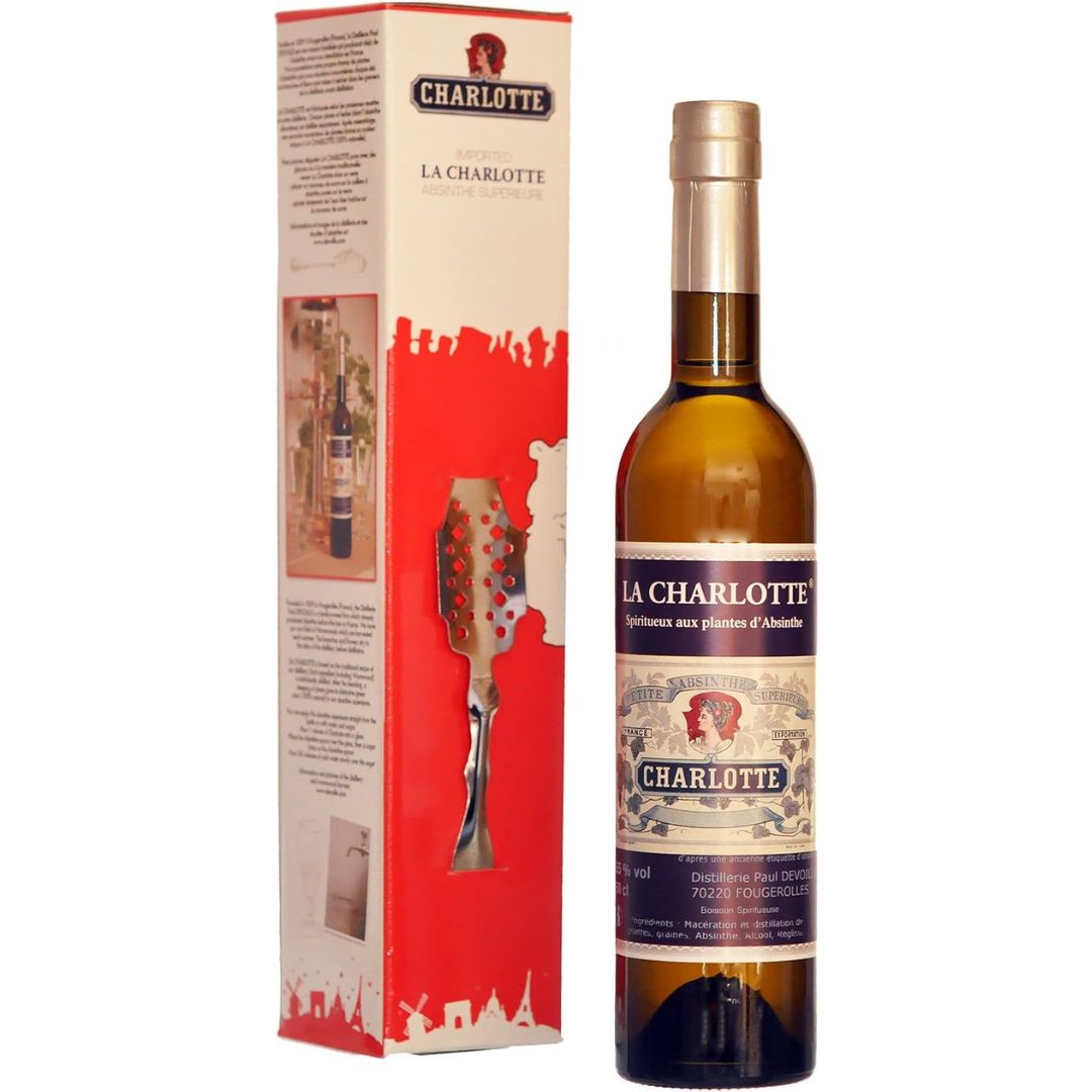 La Charlotte Paul Devois Absinthe 55% 500ml France Liqueur (HC)