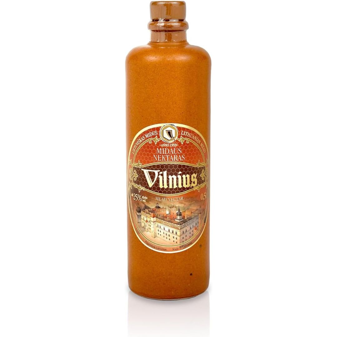 Mead Vilnius Honey Liquor 25% 500ml Lithuania Baltic Countries (HC)