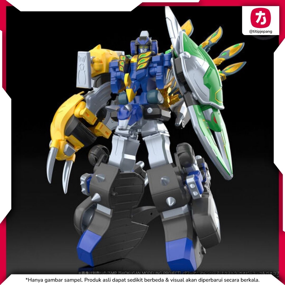 SMP Power Animal Series Extra GaoTurtle & GaoToppy Model Kit Bandai SMP Power Animal Series Extra GaoTurtle & GaoToppy Model Kit Bandai