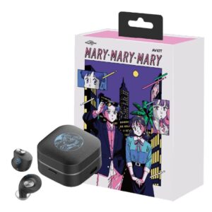 TWS Aviot X MariMariMari TE-Q3R-MRY – Earphone Wireless Keren Suara Jernih