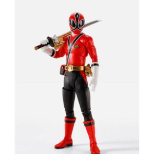 SHFiguarts Shinken Red True Bone Carving Method Figure Koleksi Shinkenger SHFiguarts Shinken Red True Bone Carving Method Figure Koleksi Shinkenger