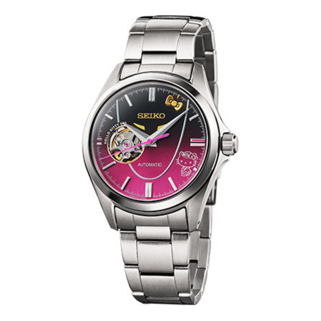 Jam Tangan SEIKO x Hello Kitty Shinkansen Finale Mechanical Watch Jam Tangan SEIKO x Hello Kitty Shinkansen Finale Mechanical Watch