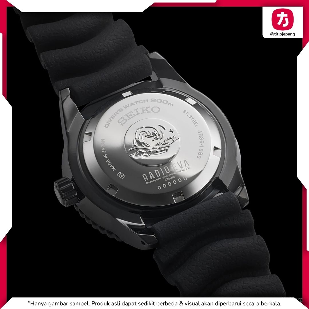 9SEIKO EVA-02 DIVER'S WATCH Evangelion Limited Edition 400 Pcs Only 9SEIKO EVA-02 DIVER'S WATCH Evangelion Limited Edition 400 Pcs Only