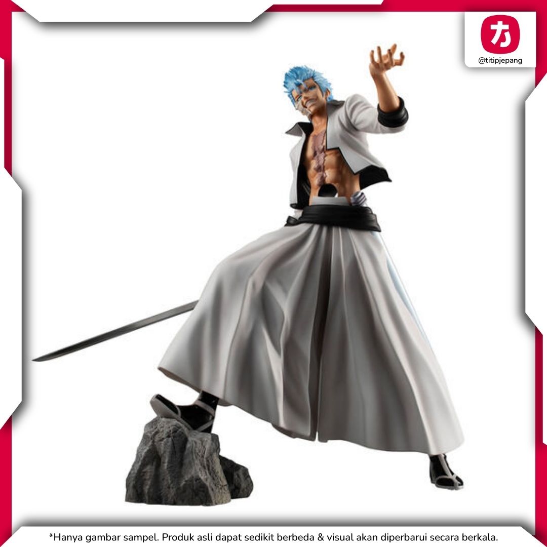 Figure Grimmjow Jaegerjaquez GEM Series BLEACH Re-release MegaHouse Resmi Figure Grimmjow Jaegerjaquez GEM Series BLEACH Re-release MegaHouse Resmi