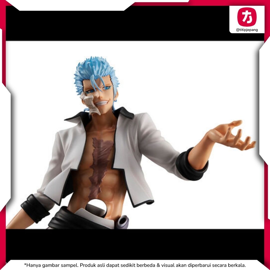 Figure Grimmjow Jaegerjaquez GEM Series BLEACH Re-release MegaHouse Resmi Figure Grimmjow Jaegerjaquez GEM Series BLEACH Re-release MegaHouse Resmi