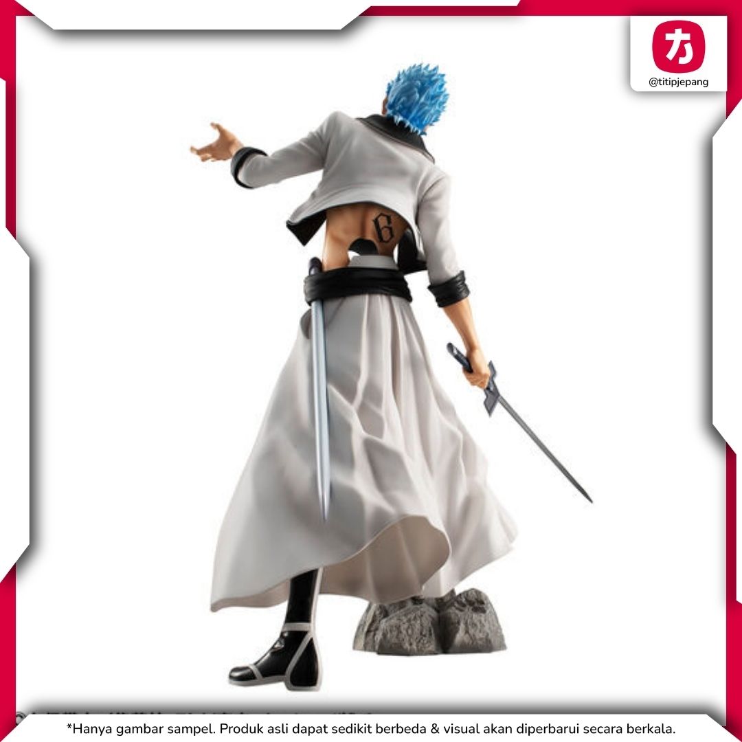 Figure Grimmjow Jaegerjaquez GEM Series BLEACH Re-release MegaHouse Resmi Figure Grimmjow Jaegerjaquez GEM Series BLEACH Re-release MegaHouse Resmi