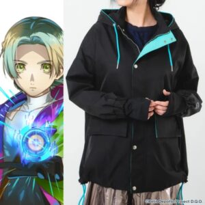 Gnosia Model Outerwear Yuri dengan Detail Mint Green dan Silver Key